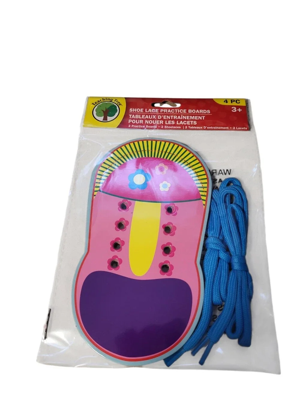 Kids Learning Shoe Lacing Toy - Multicolor